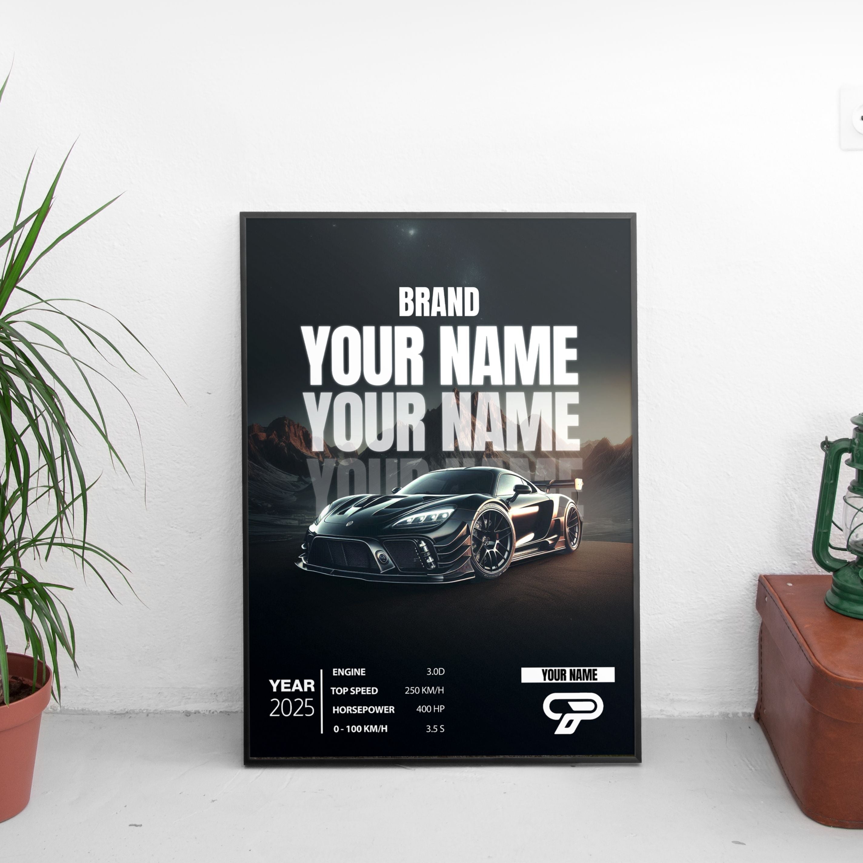 Custom Poster - Custom Car Poster