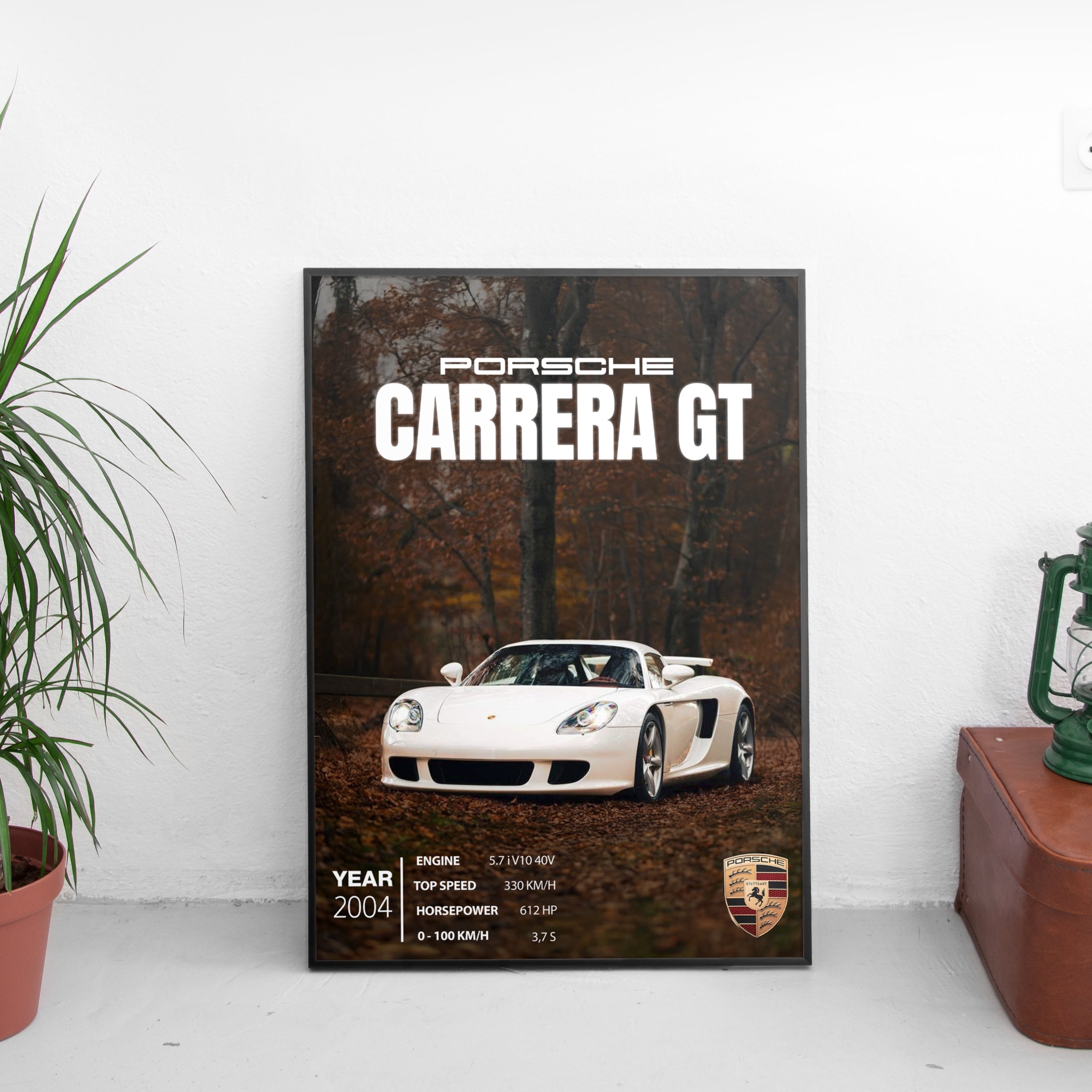 Porsche Carrera GT Poster (2004)