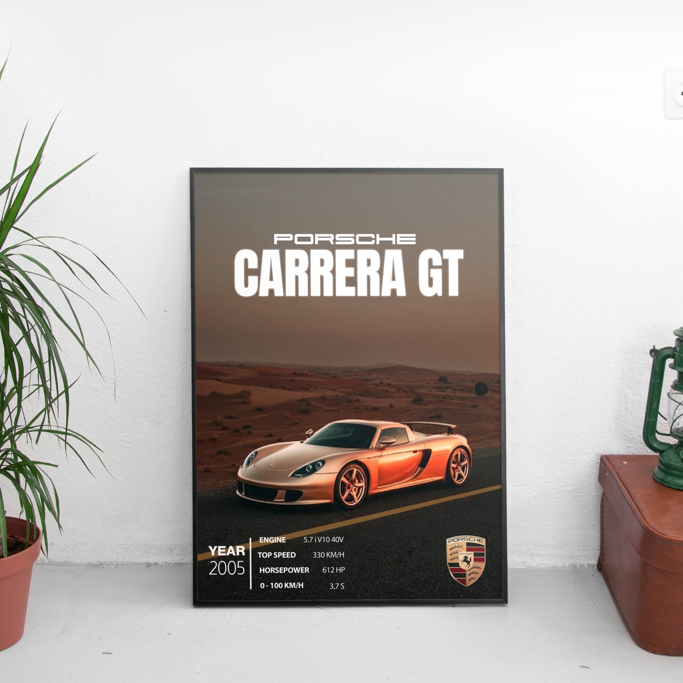 Porsche Carrera GT Poster (2005)