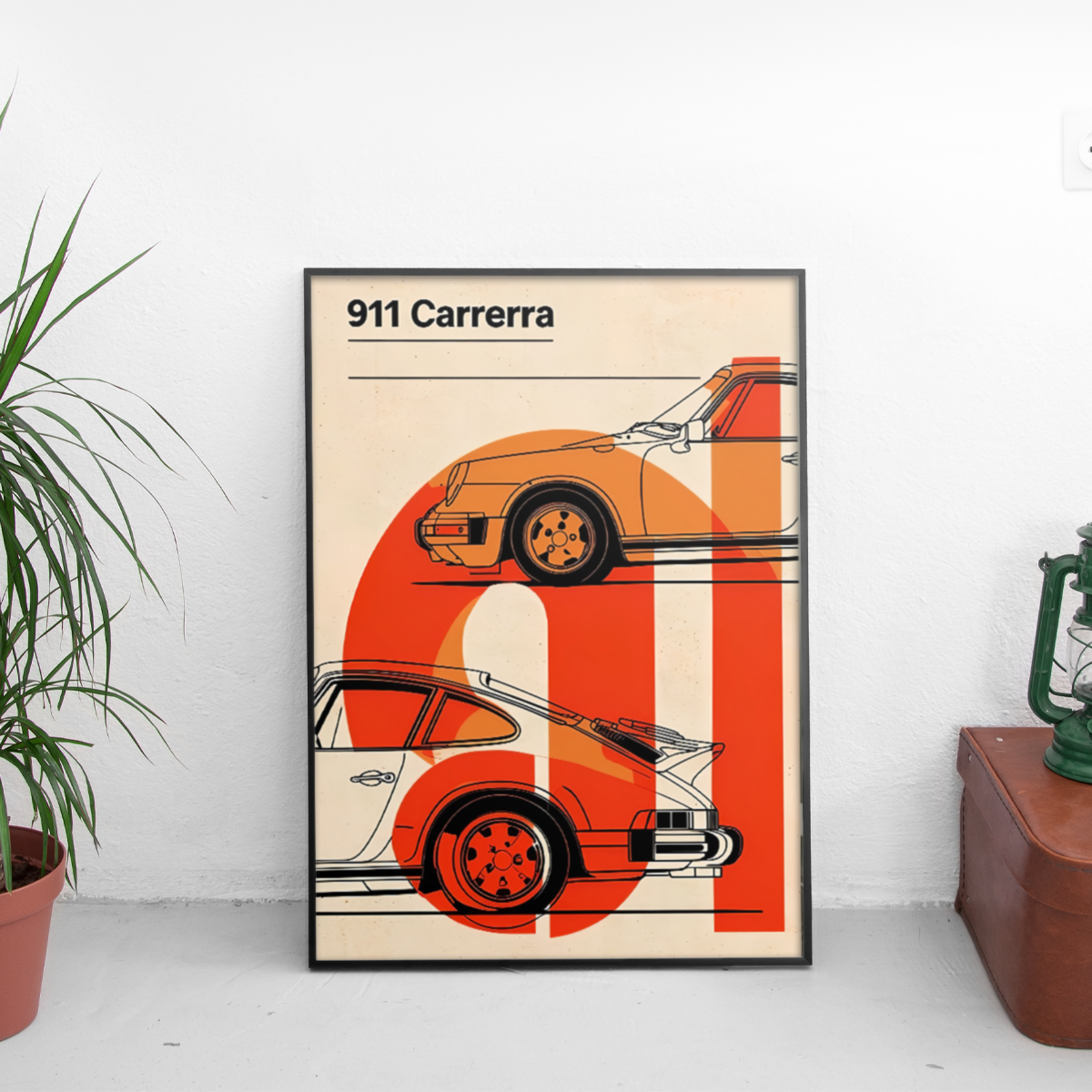 Porsche 911 Carrera Poster - Custom Car Poster
