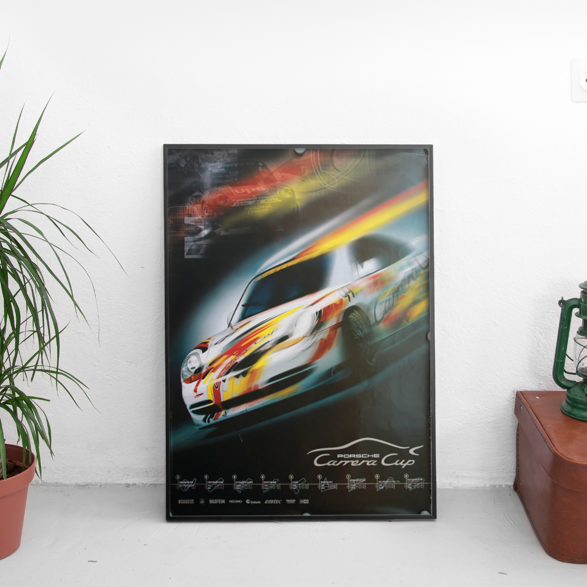 Porsche Carrera Cup 996 Pirelli Tuning - framed wall mockup