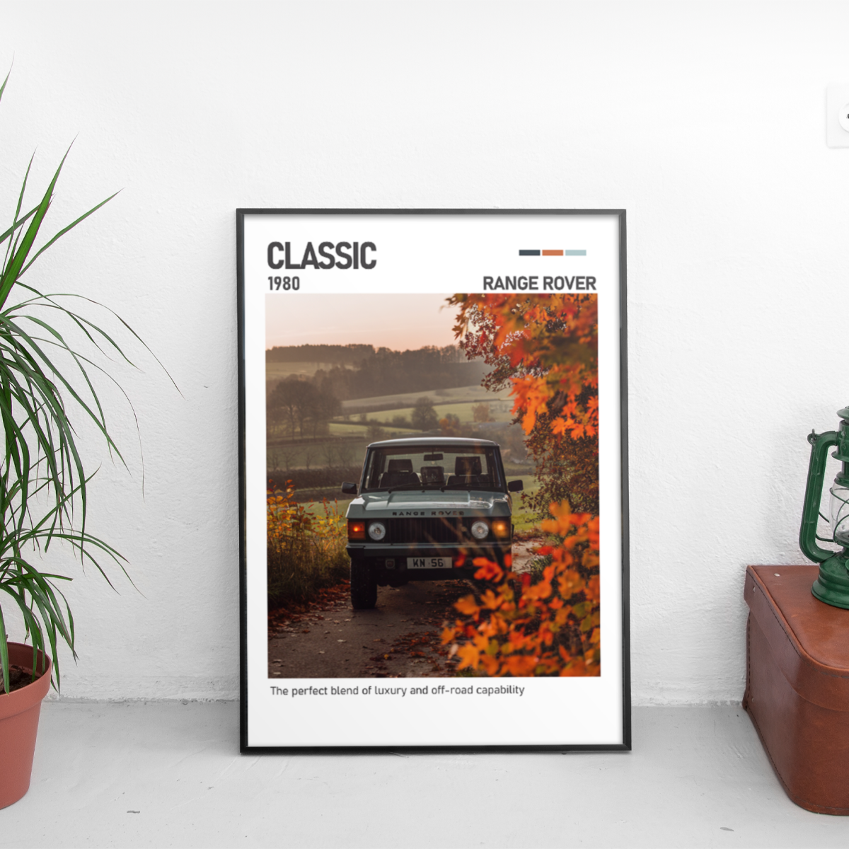 Range Rover Classic Poster (1980) - Custom Car Poster