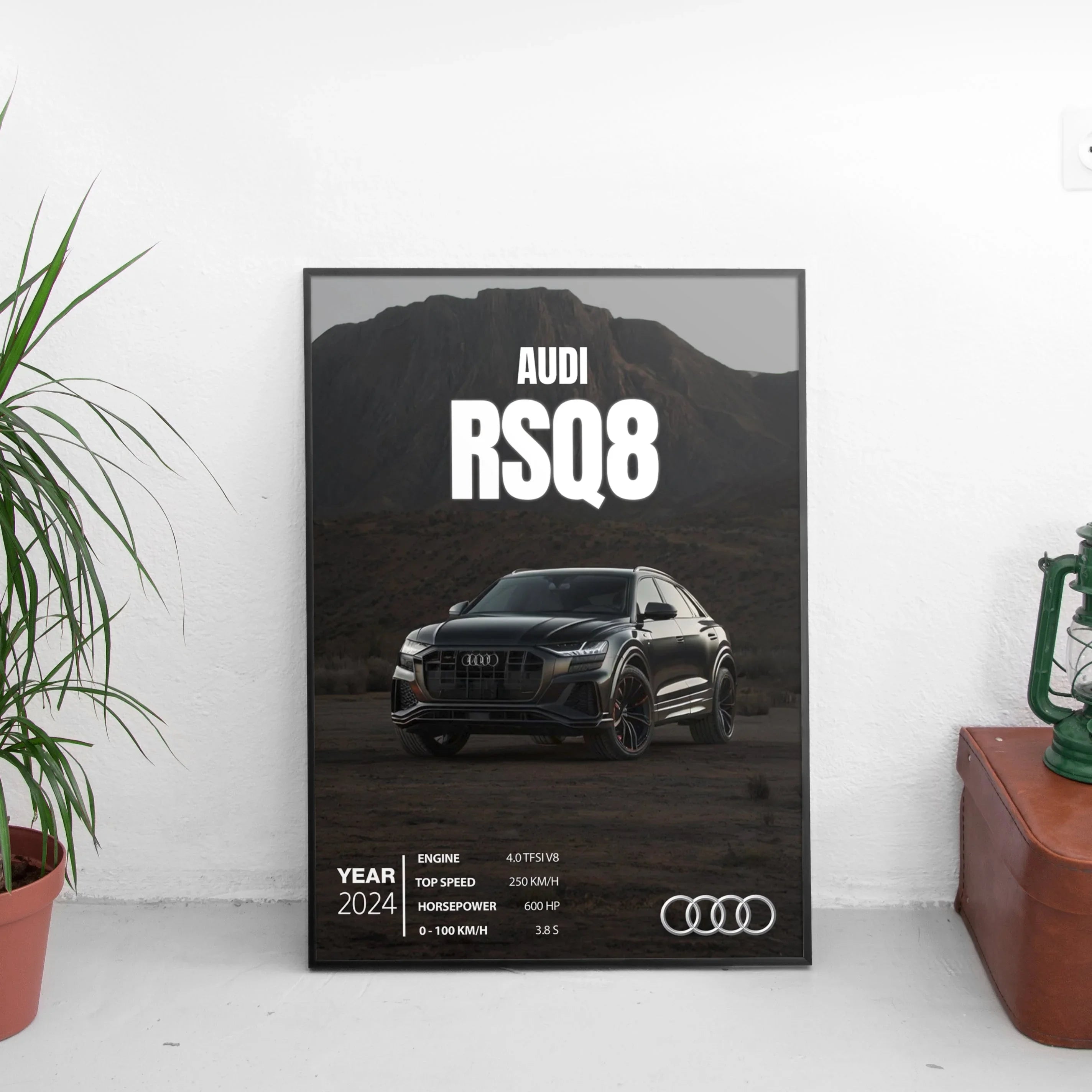 Audi RSQ8 Poster (2024) - Custom Car Poster