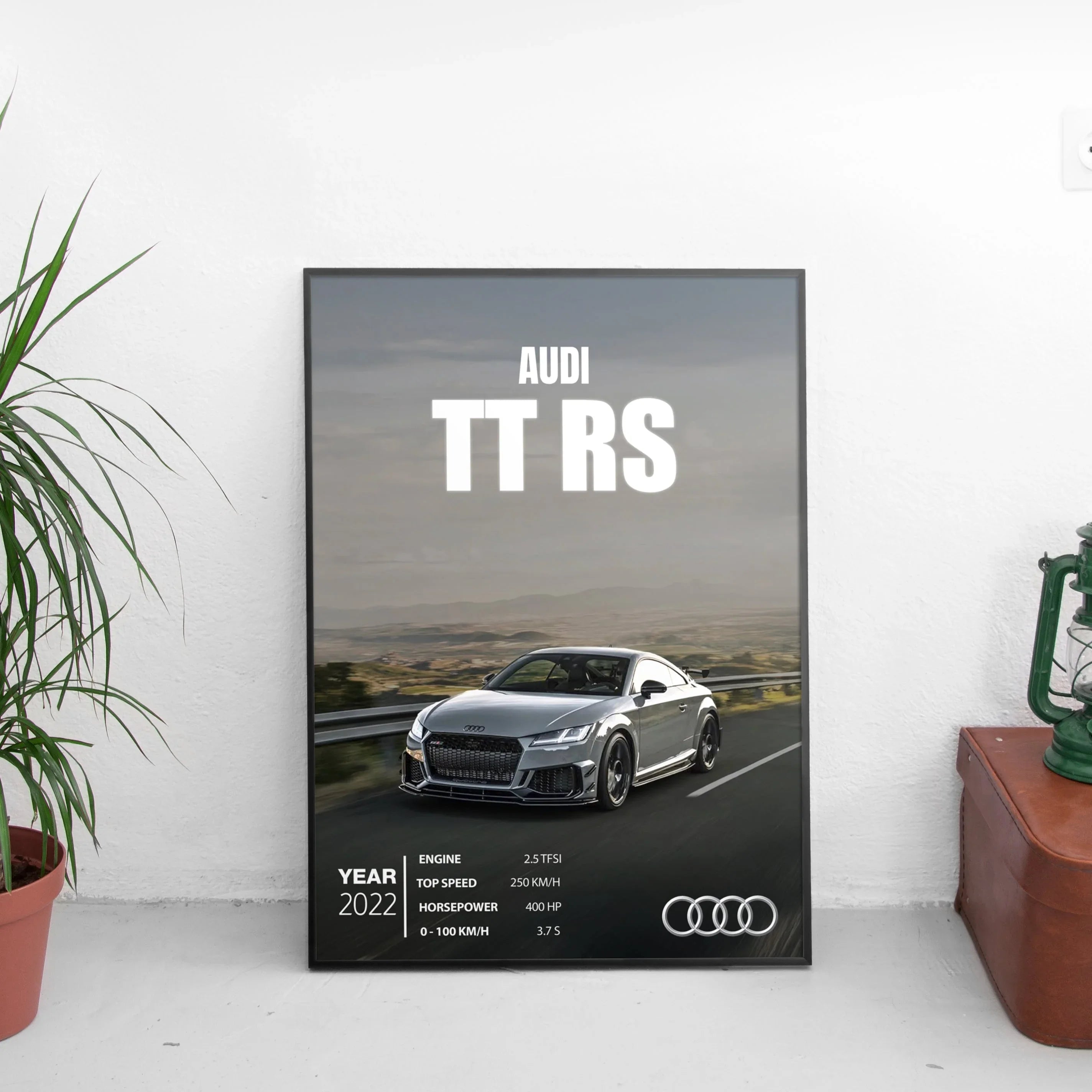 Audi TT RS Poster (2022) - Custom Car Poster