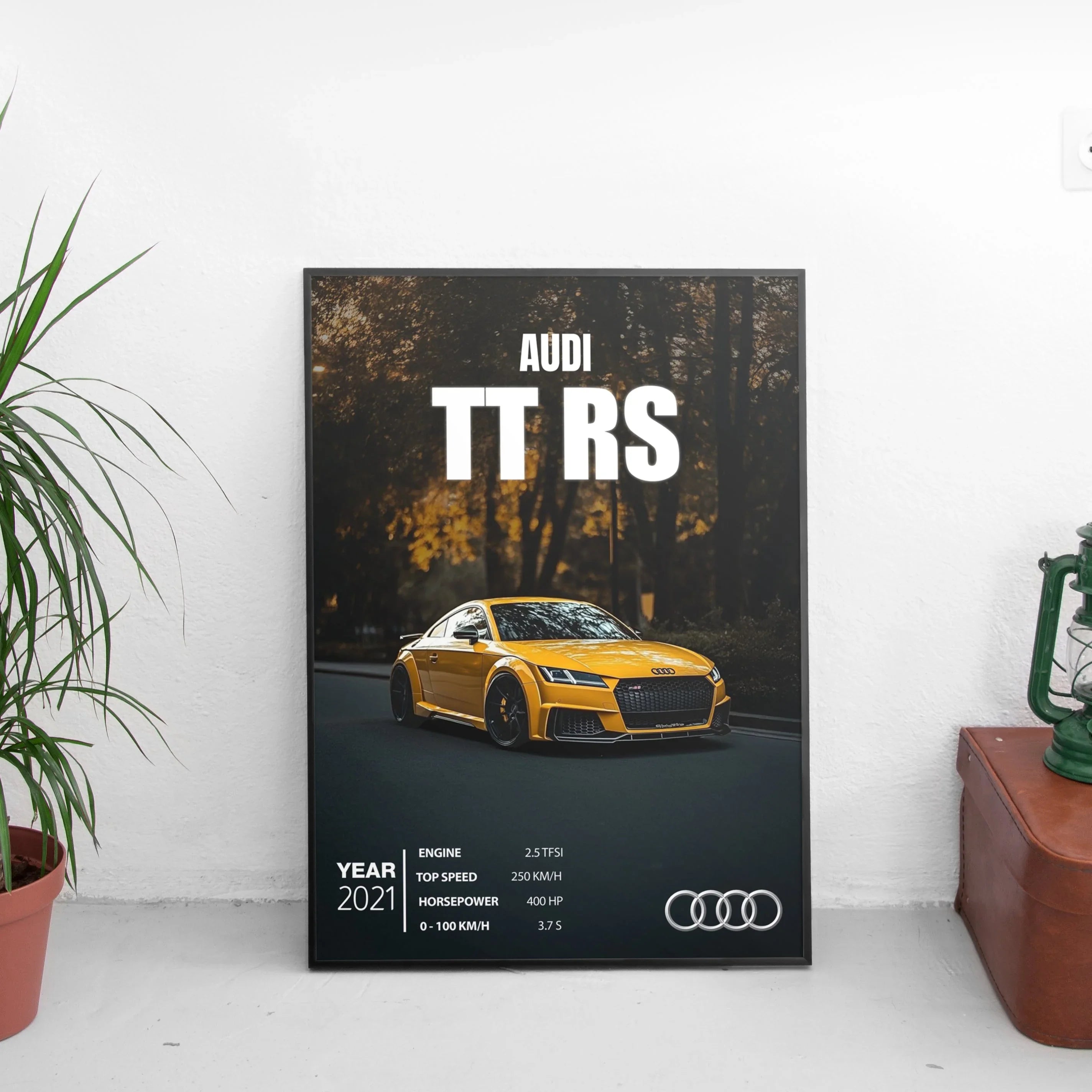 Audi TT RS Poster (2021) - Custom Car Poster
