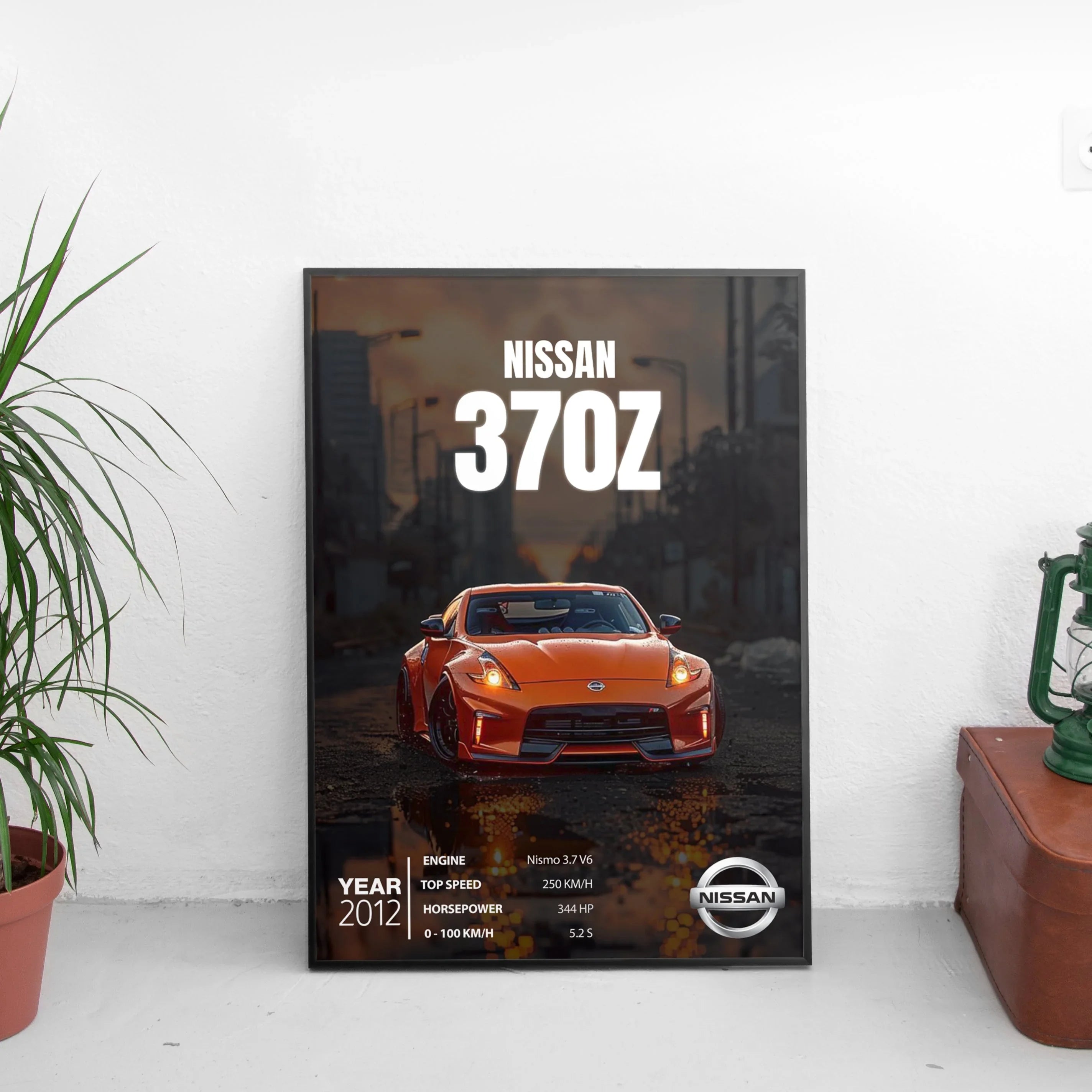 Nissan 370Z Poster (2012) - Custom Car Poster