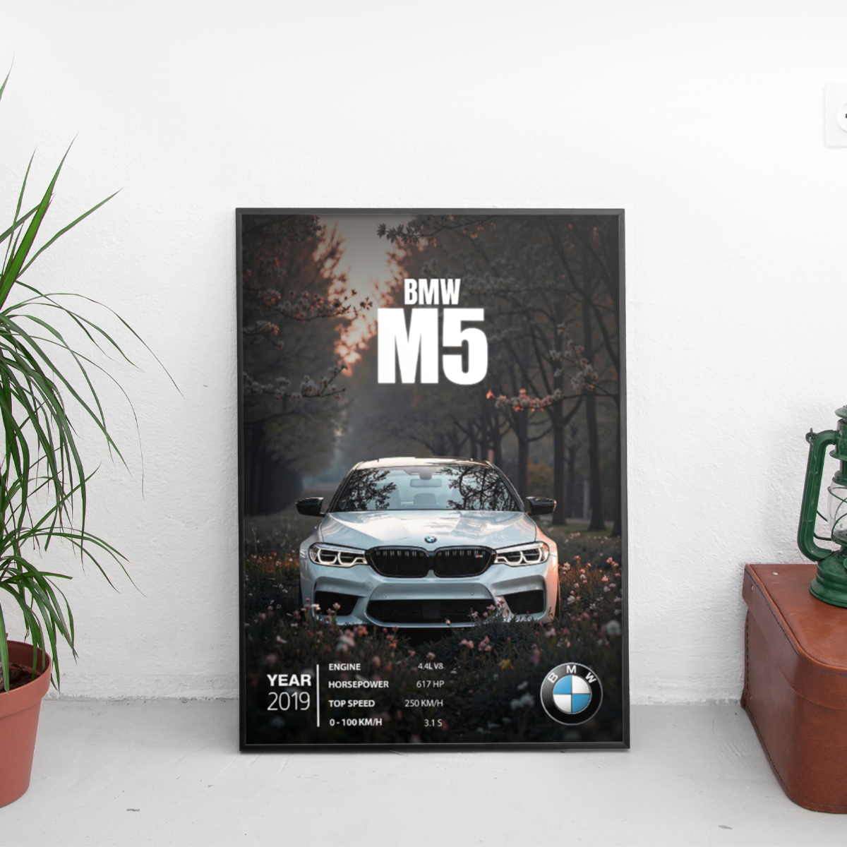 BMW M5 Poster (2019)