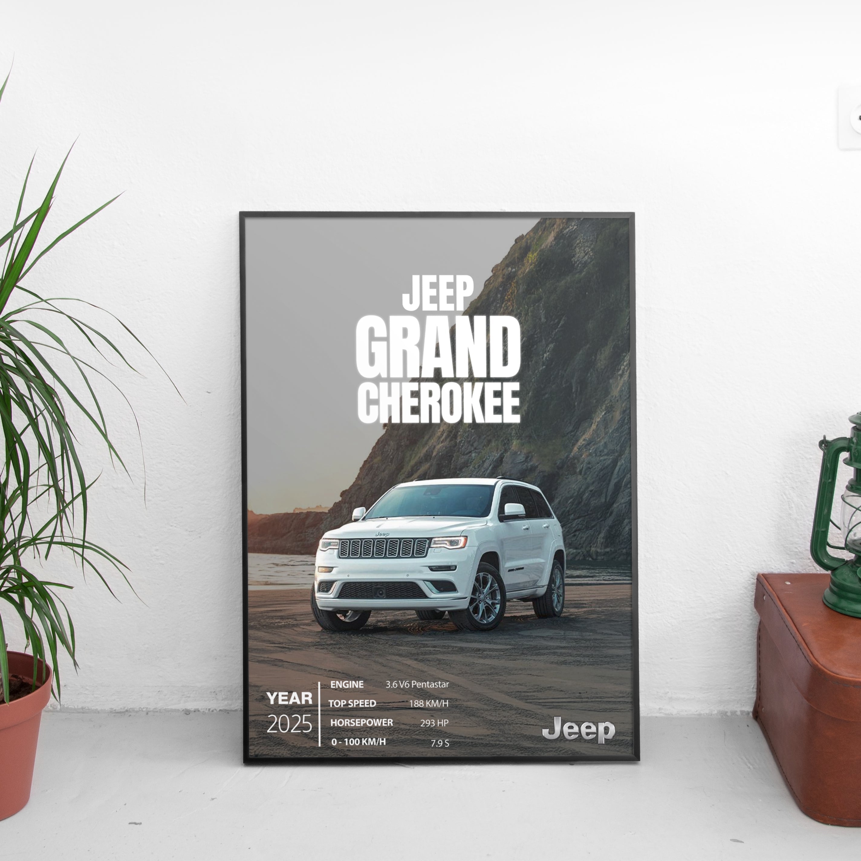 Jeep Grand Cherokee Poster (2025) - Custom Car Poster