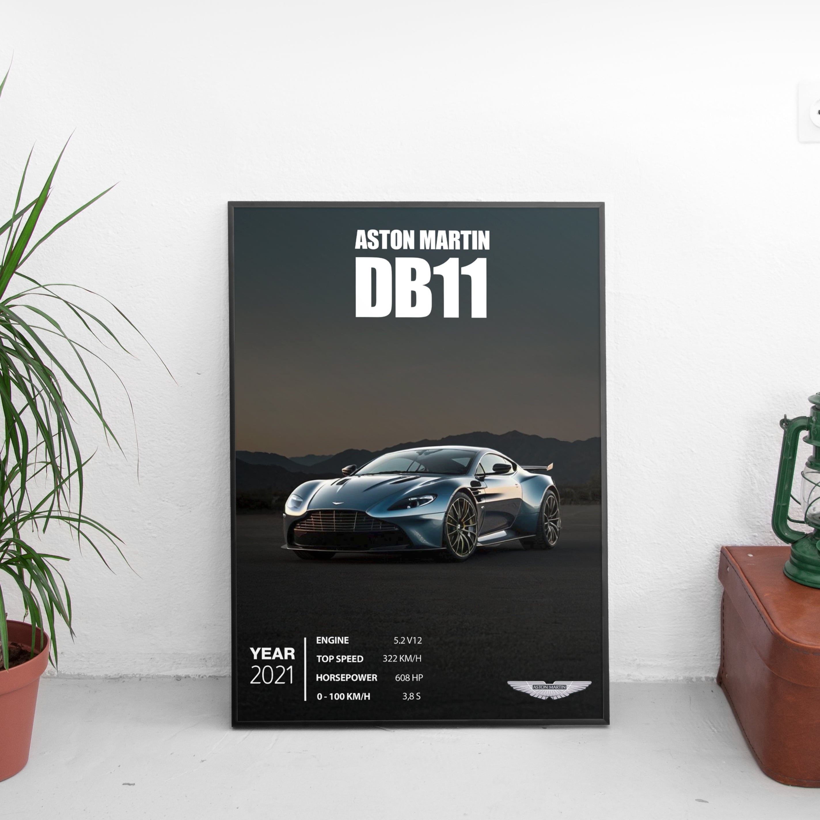 Aston Martin DB11 Poster (2021)