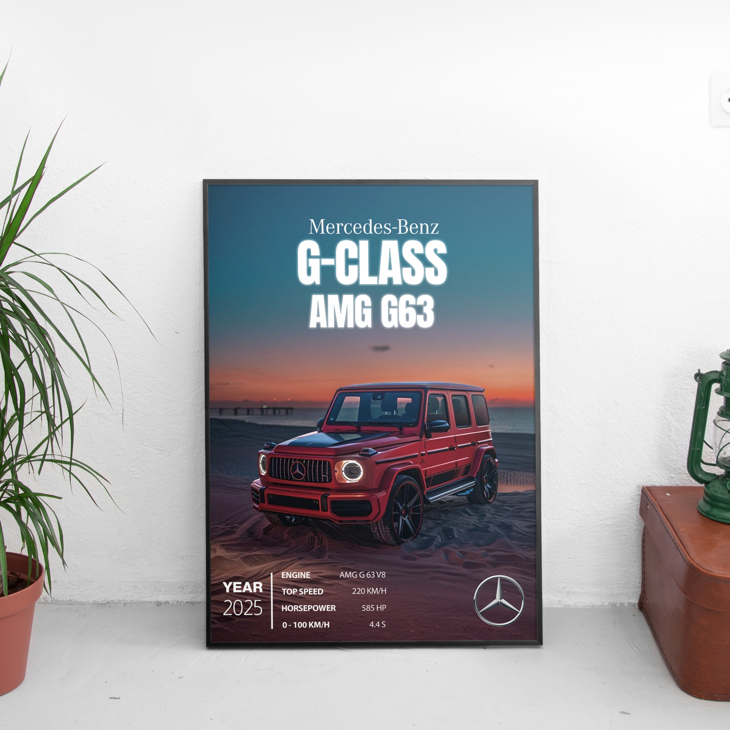 Mercedes-Benz G-CLASS Poster (2025) - Custom Car Poster