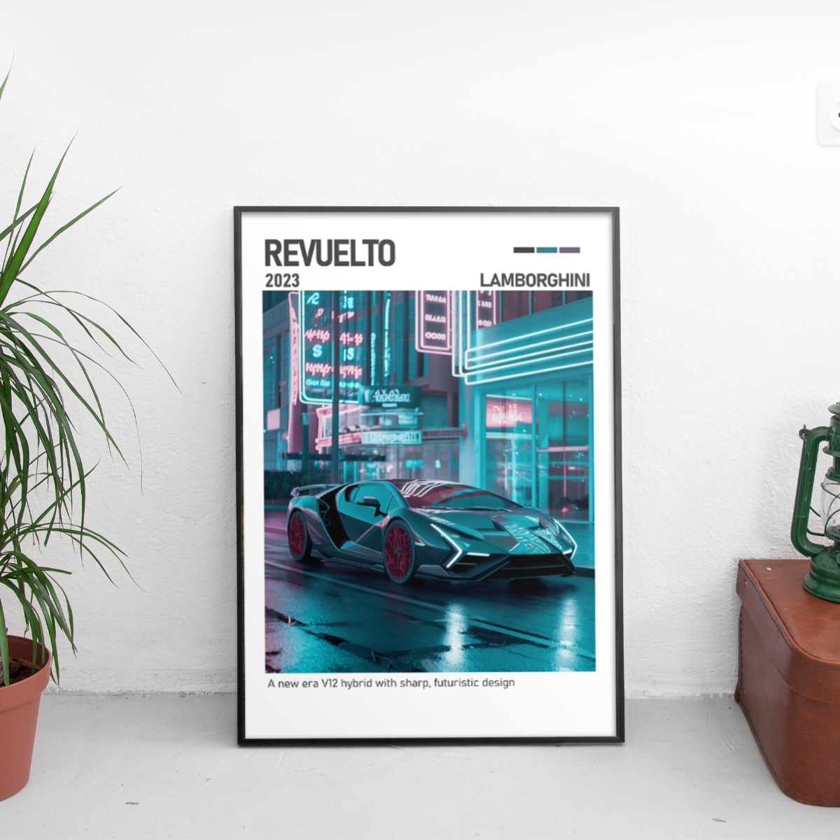 Lamborghini Revuelto Poster (2023) - Custom Car Poster