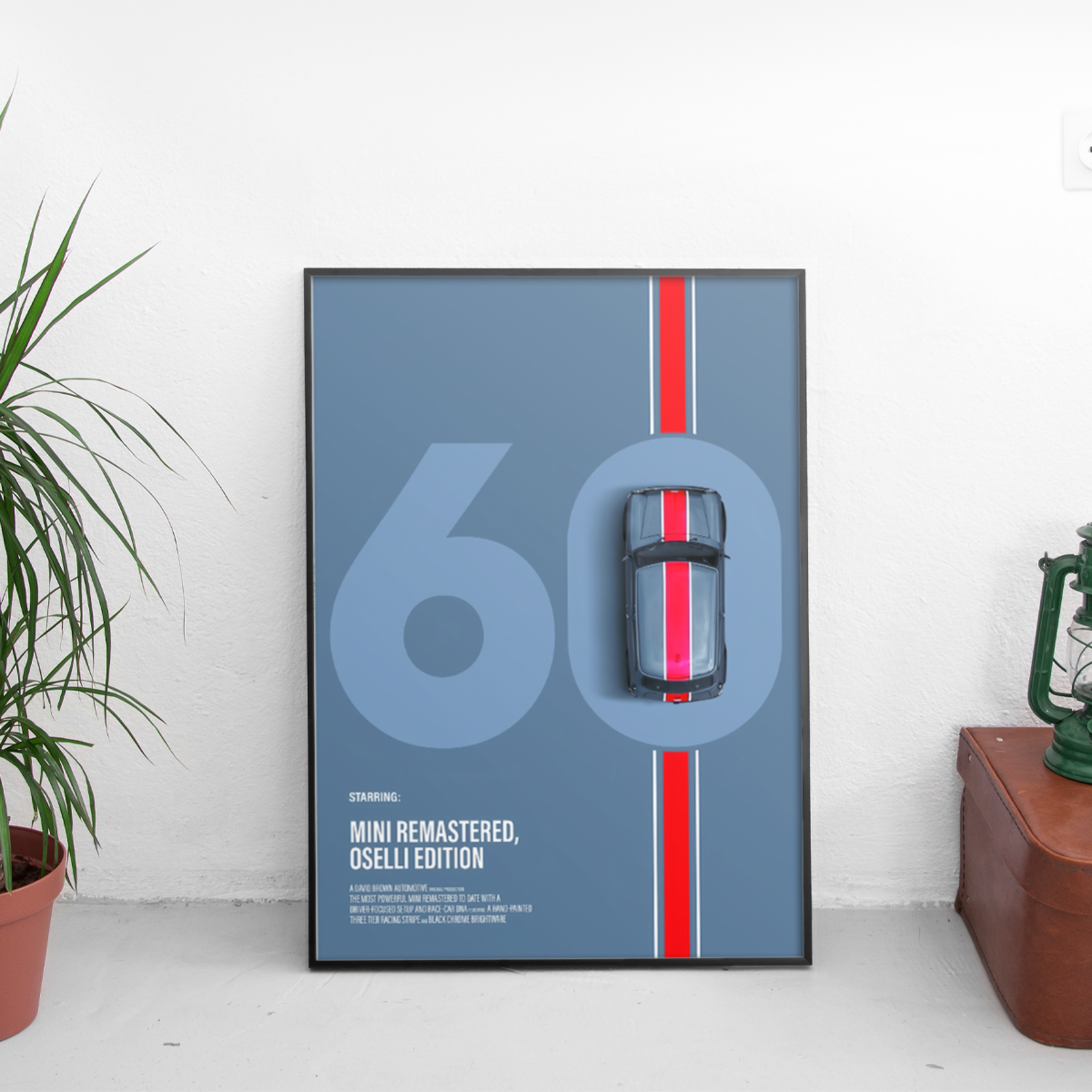 Mini Cooper Poster - Custom Car Poster