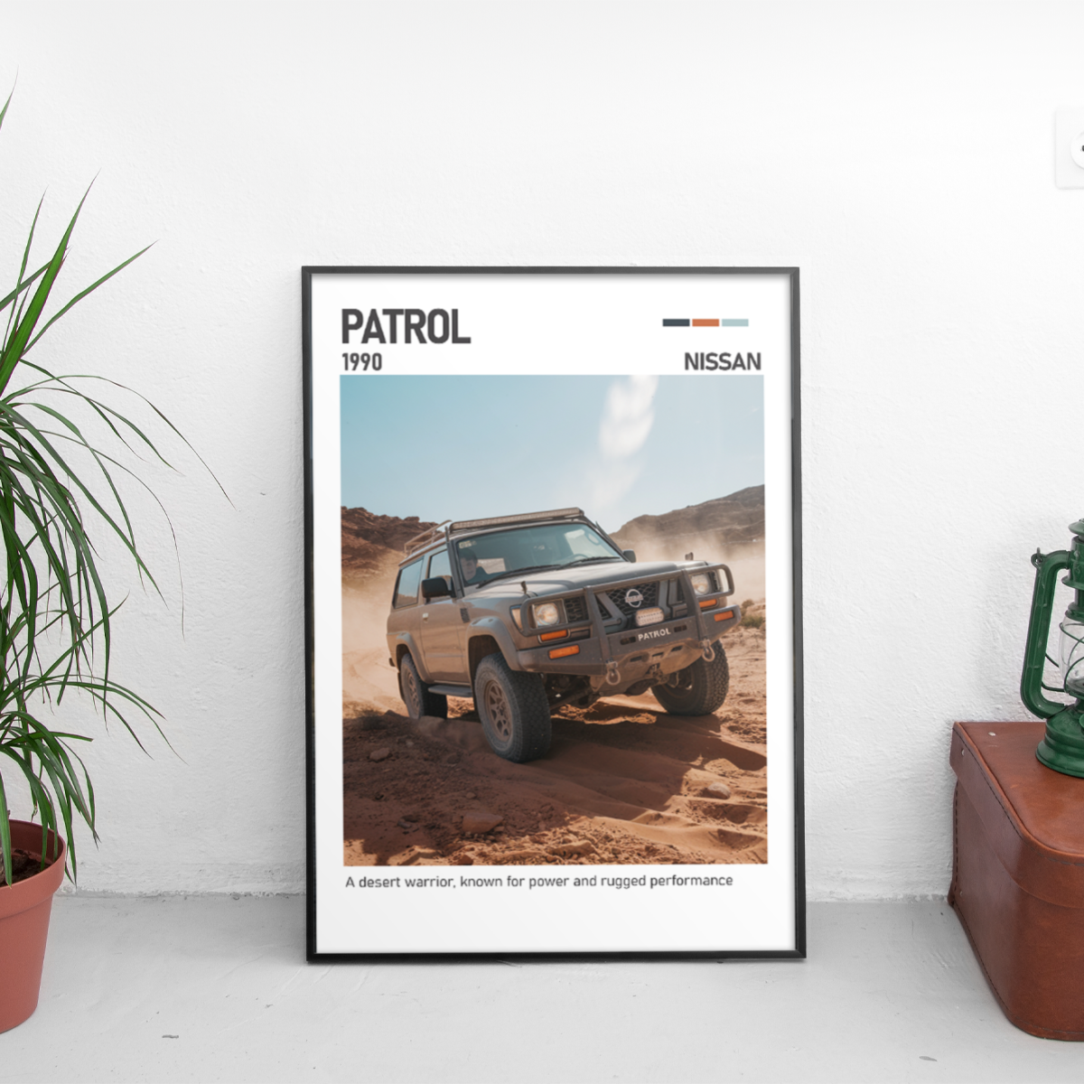 Nissan Patrol Poster (1990) - Custom Car Poster