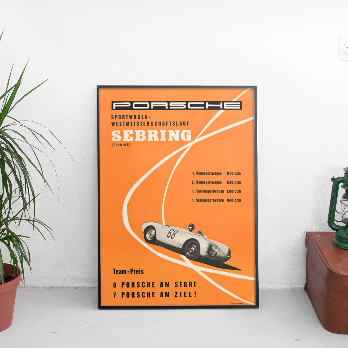 Porsche Sebring Poster - Custom Car Poster