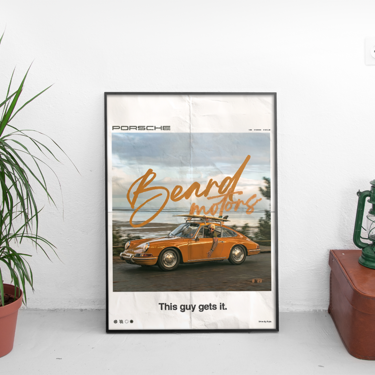Porsche 'This Guy Gets It' Poster - Custom Car Poster