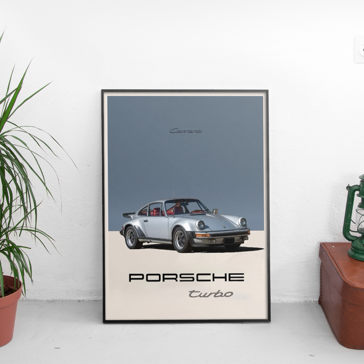 Porsche Carrera Turbo Poster - Custom Car Poster