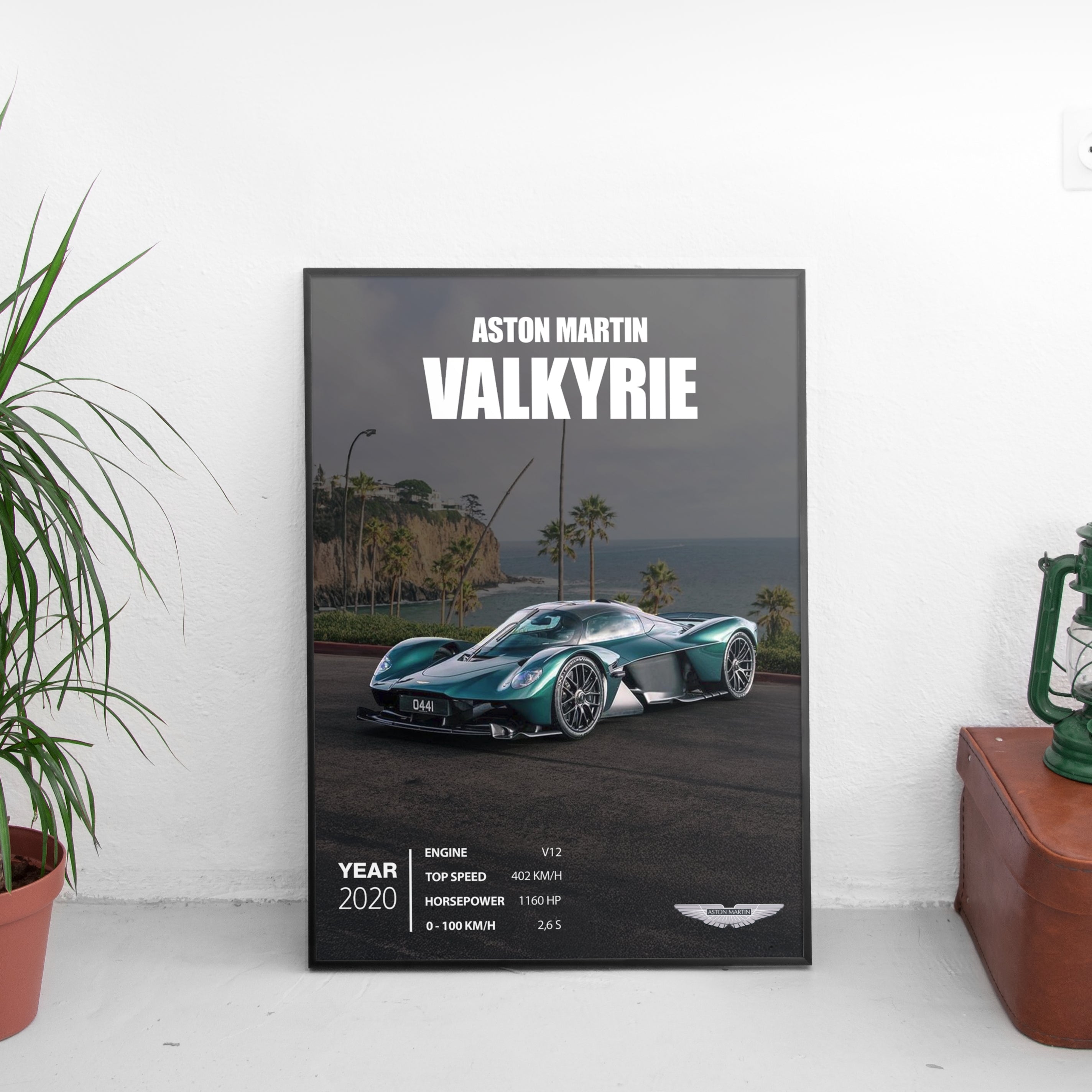 Aston Martin Valkyrie Poster (2020)