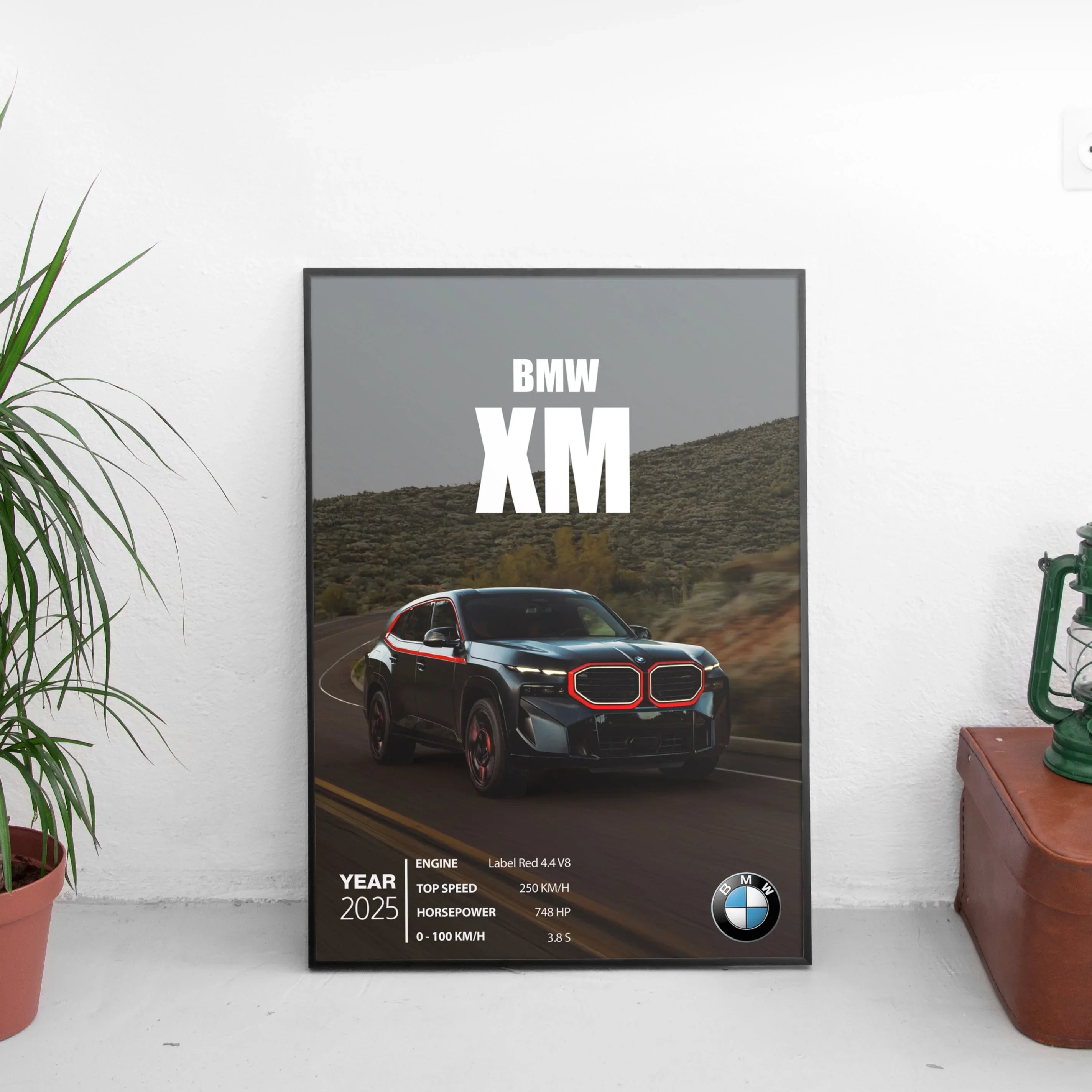 BMW XM Poster (2025) - Custom Car Poster